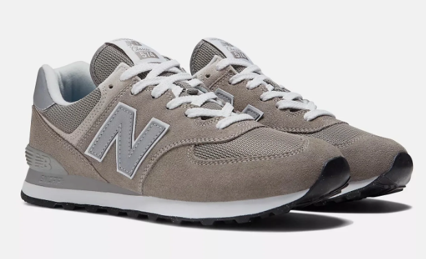 Men's New Balance 574 Core – Grey / White