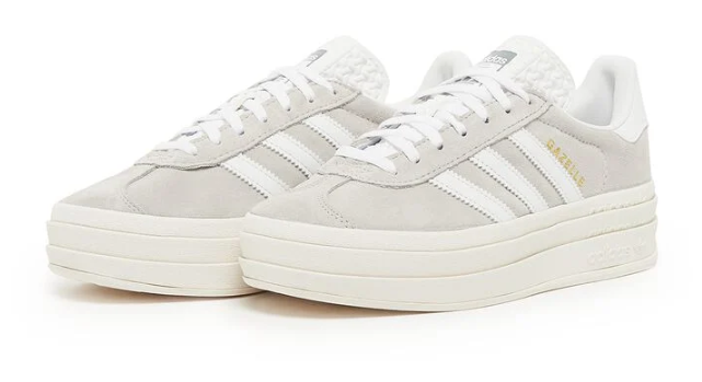 Women's adidas Gazelle Bold 'Grey White' Sneakers