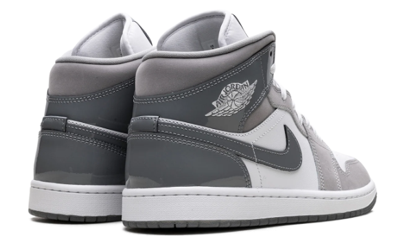 Air Jordan 1 Mid SE – White / Medium Grey / Cool Grey