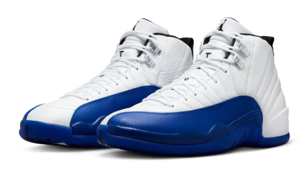 Air Jordan 12 Retro 'Blueberry' White / Game Royal Sneakers