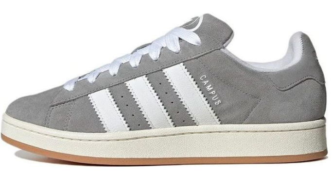 adidas Campus 00s – Grey / White | HQ8707