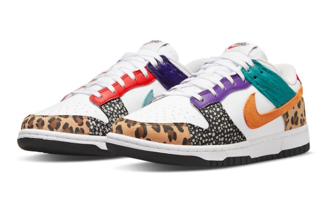 Women's Nike Dunk Low SE "Safari Mix" – DN3866-100