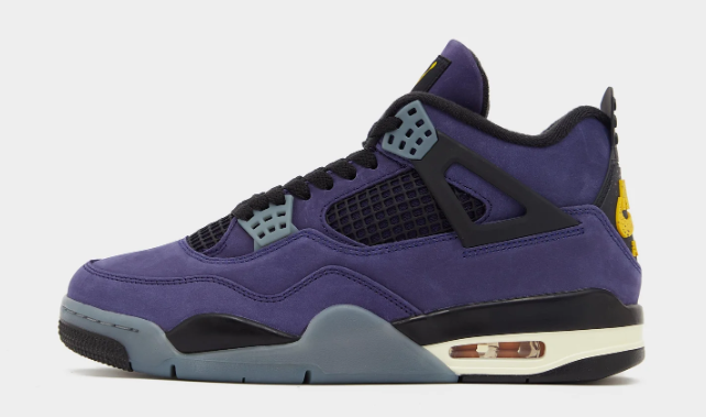 Air Jordan 4 Retro Imperial Purple / Multi-Color Sneakers