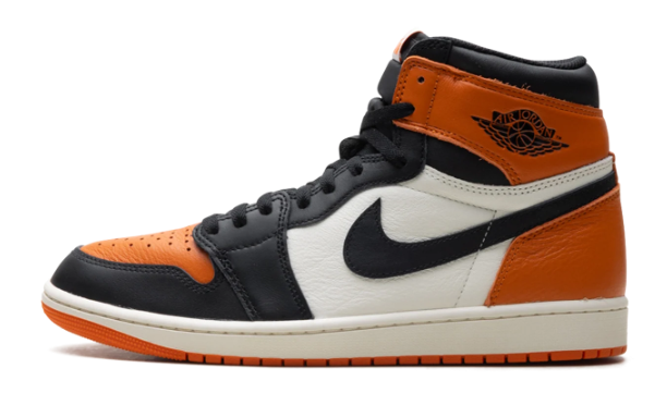 Air Jordan 1 High 'Shattered Backboard' Black / Sail / Starfish Sneakers