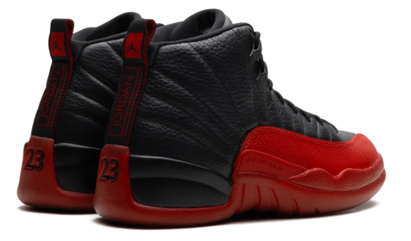 Air Jordan 12 Retro 'Flu Game' 2025 Black / Red Sneakers