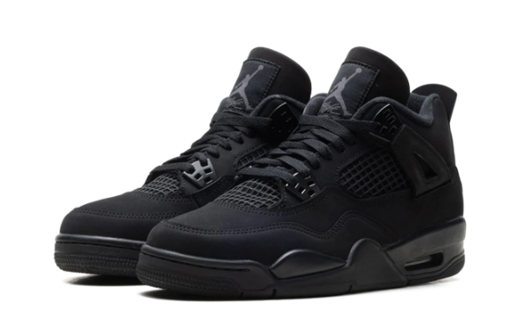 Air Jordan 4 Retro GS "Black Cat" 2025 – Non-Retail UA-Grade