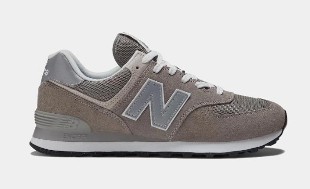 Men's New Balance 574 Core – Grey / White