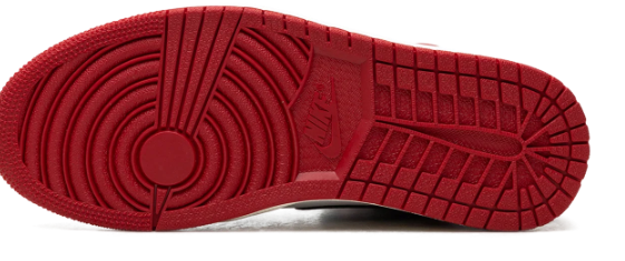 Air Jordan 1 High 'Black Toe' 2025 Black / White / Red Sneakers