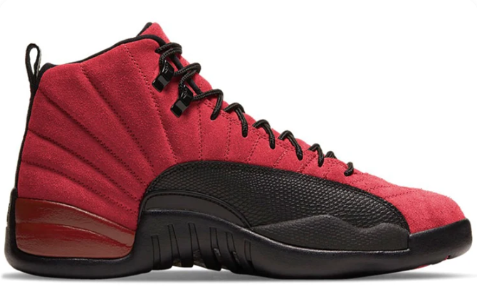 Air Jordan 12 Retro 'Reverse Flu Game' Varsity Red / Black