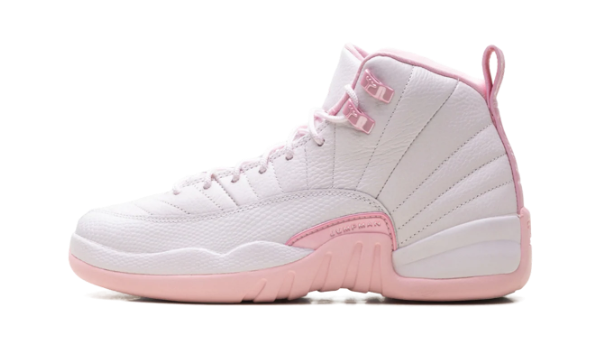 Grade School Air Jordan 12 Retro 'Pearl Pink' Sneakers